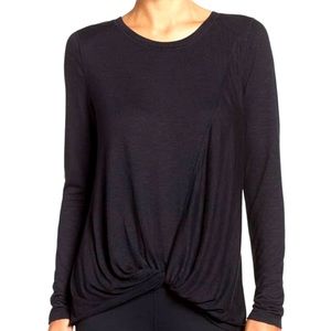 Zella Twisty Turn long sleeve tee